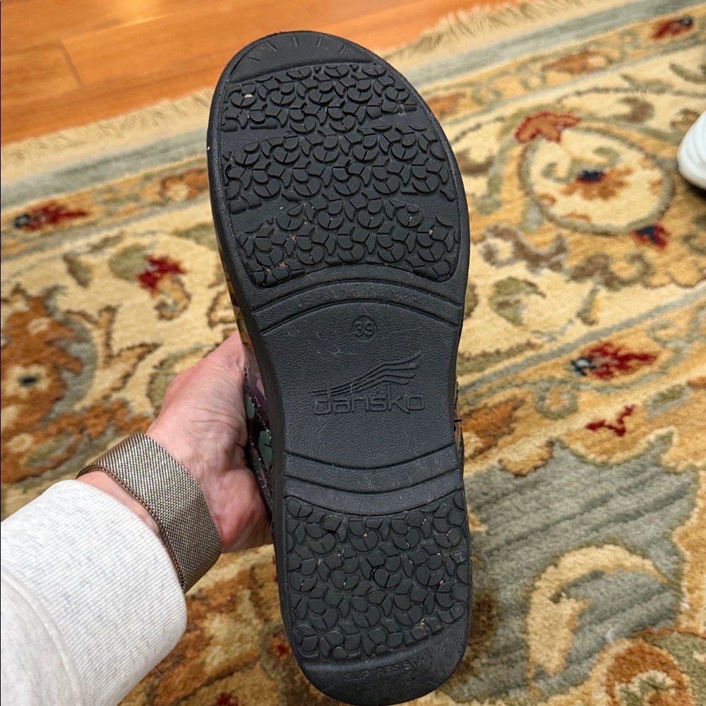 Dansko Colorful Patterned Clogs - Picture 9 of 9